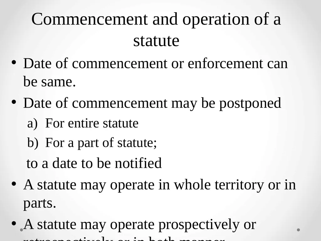 Interpretation Of Statutes -Anusha M V Assistant - slide 5 of 60