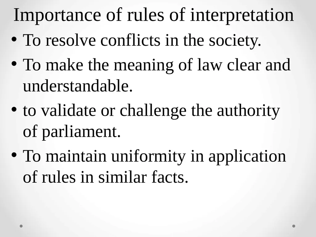 Interpretation Of Statutes -Anusha M V Assistant - slide 11 of 60