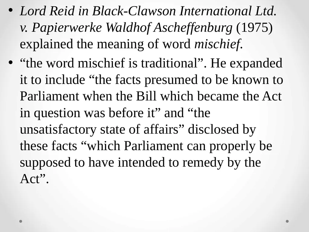 Interpretation Of Statutes -Anusha M V Assistant - slide 39 of 60