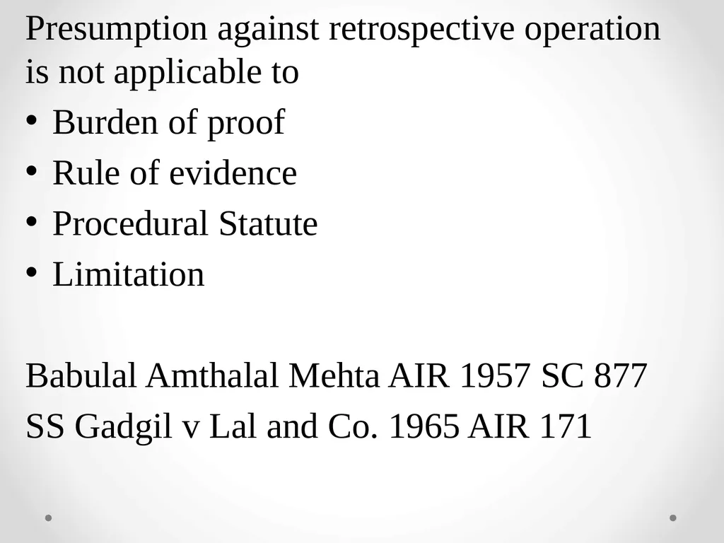 Interpretation Of Statutes -Anusha M V Assistant - slide 6 of 60