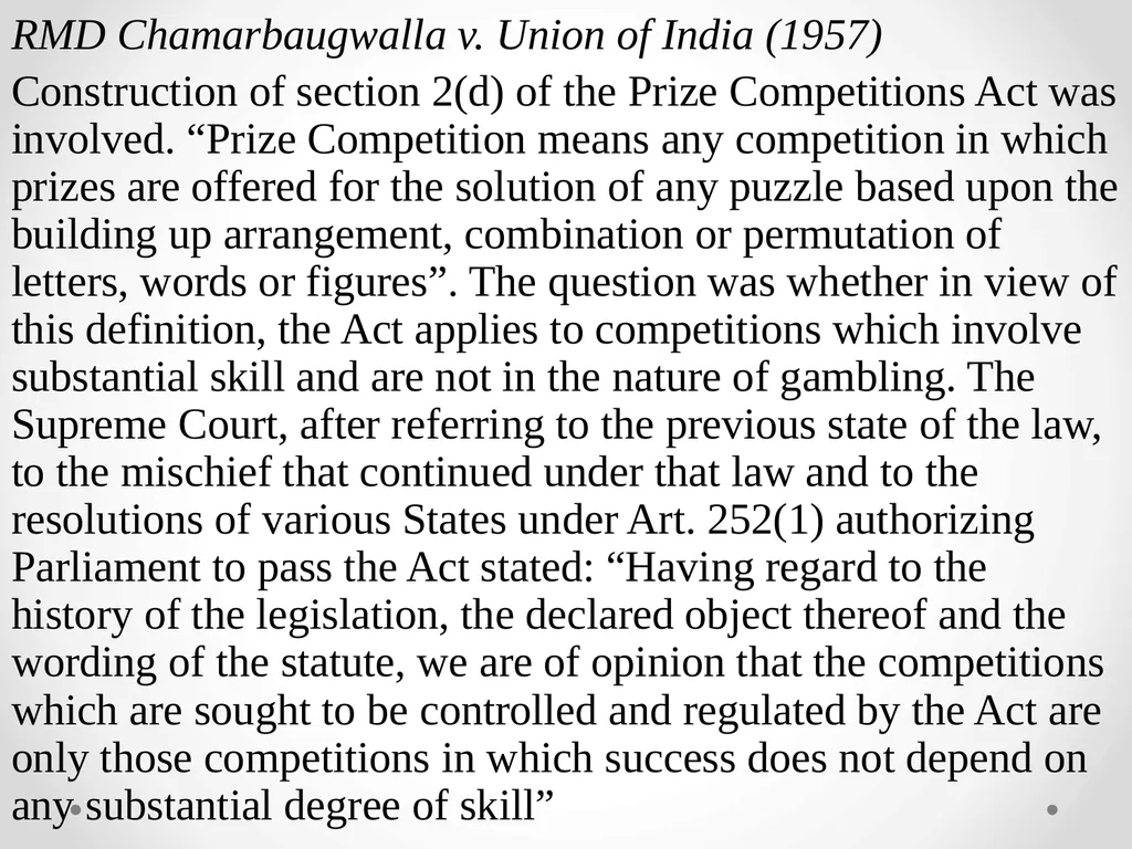 Interpretation Of Statutes -Anusha M V Assistant - slide 45 of 60
