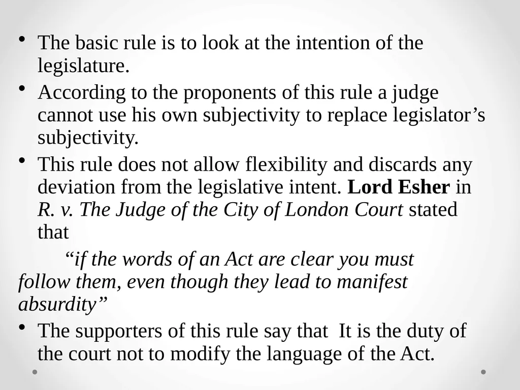 Interpretation Of Statutes -Anusha M V Assistant - slide 14 of 60