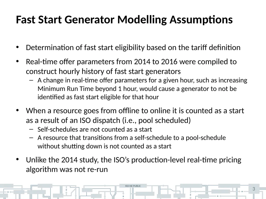 February 24, 2017 Updated analysis of Fast Start - slide 3 of 5