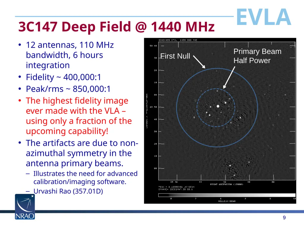 The Expanded Very Large Array Rick Perley National - slide 9 of 15