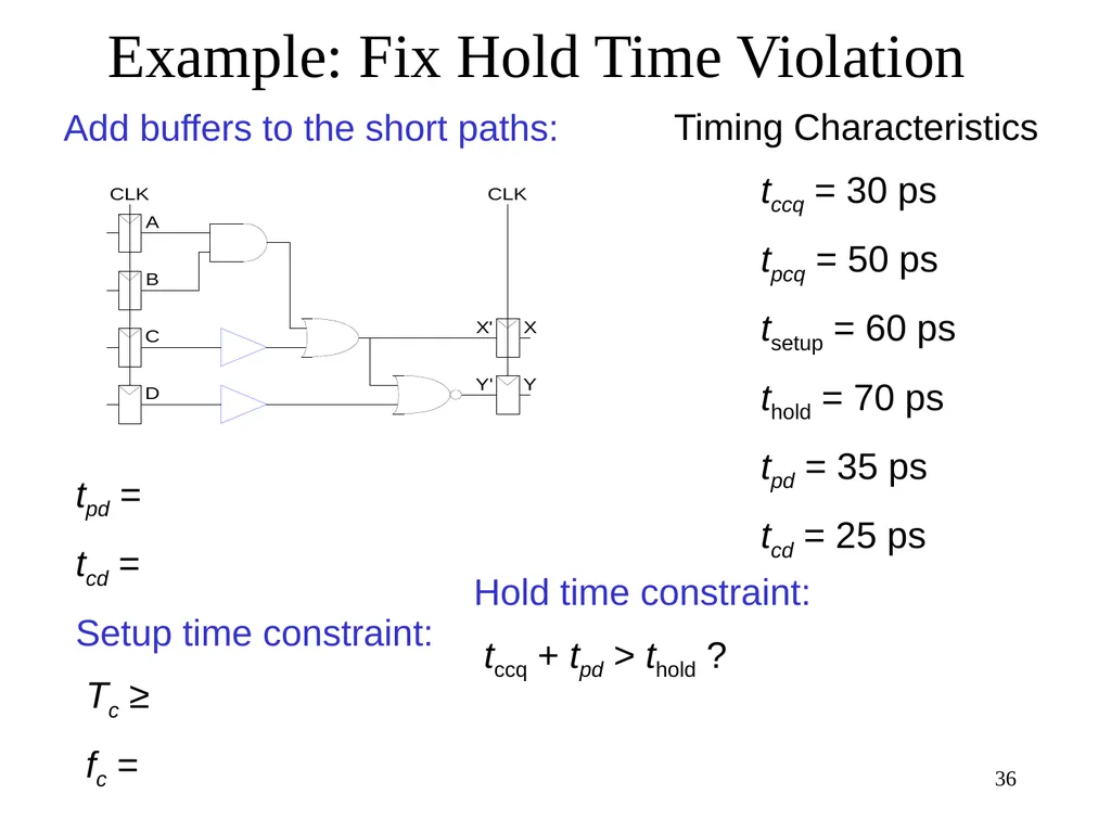 CSE 140: Components and Design Techniques for - slide 36 of 46