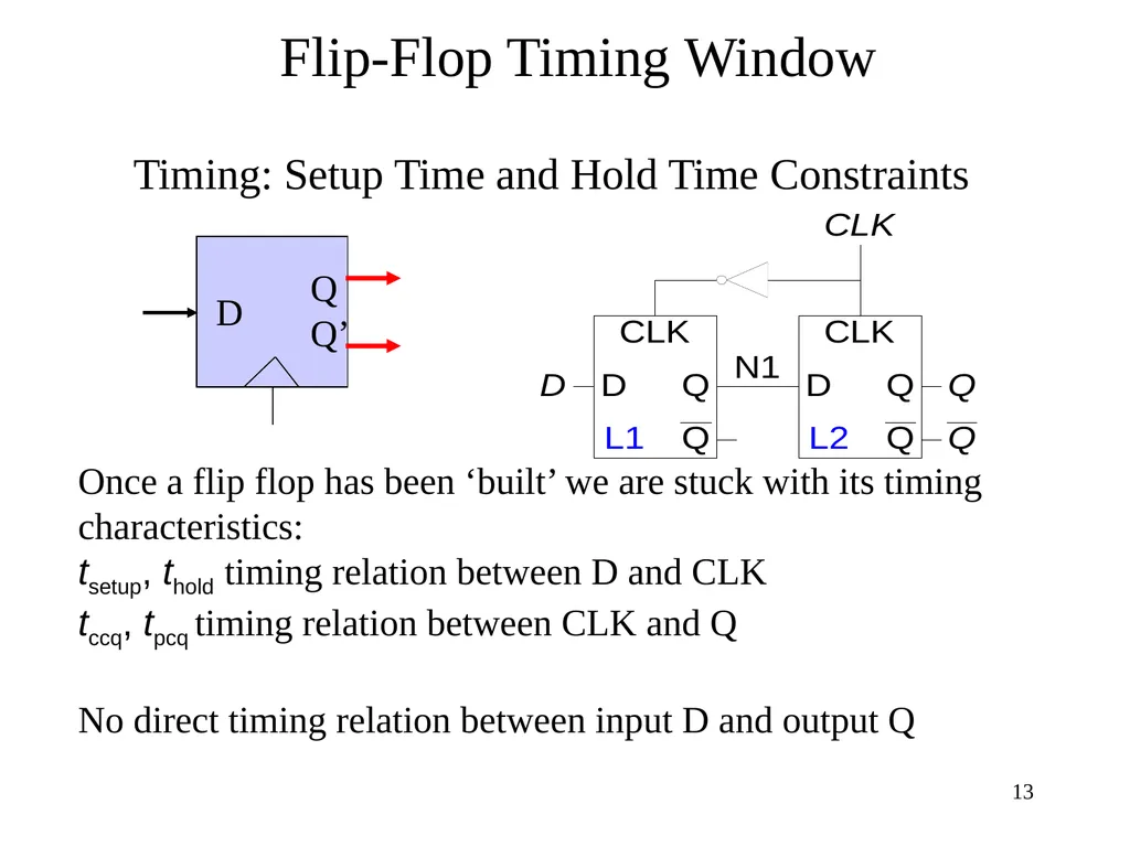 CSE 140: Components and Design Techniques for - slide 13 of 46