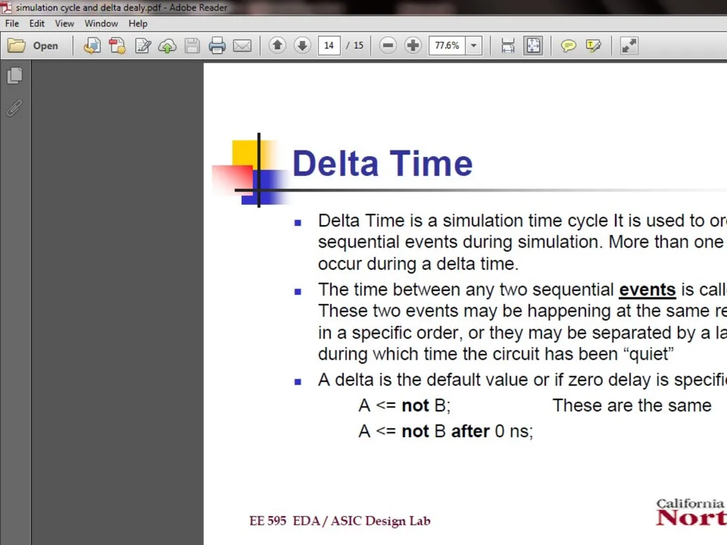CH.5 HDL simulation and Synthesis (Marks16) Visit - slide 13 of 23