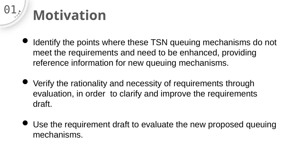 TSN Queuing Mechanisms Evaluation Yufang Han ZTE - slide 2 of 8