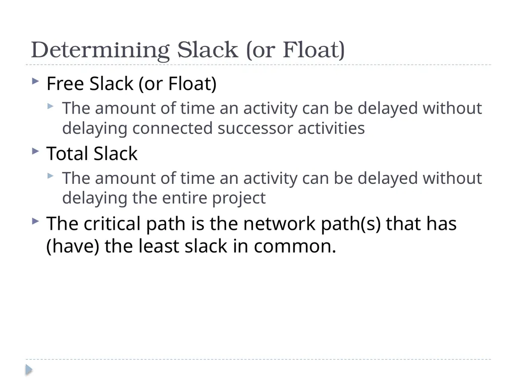 Developing a Project Plan Chapter 6 Developing the - slide 22 of 38