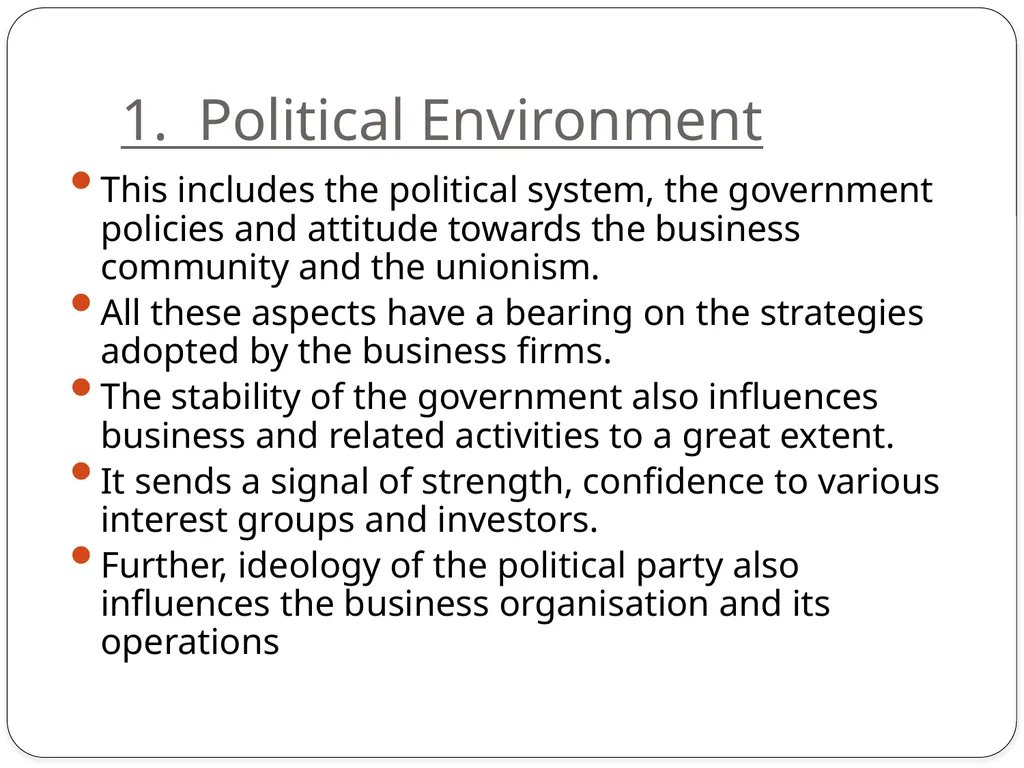 Business Environment Chapter : 1 Business - slide 40 of 61