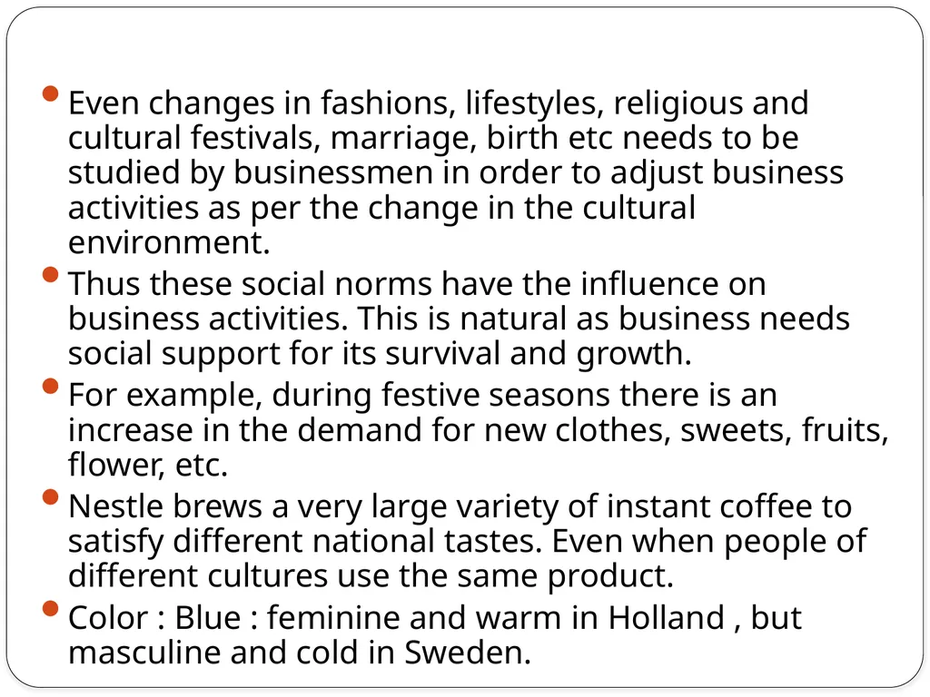 Business Environment Chapter : 1 Business - slide 48 of 61