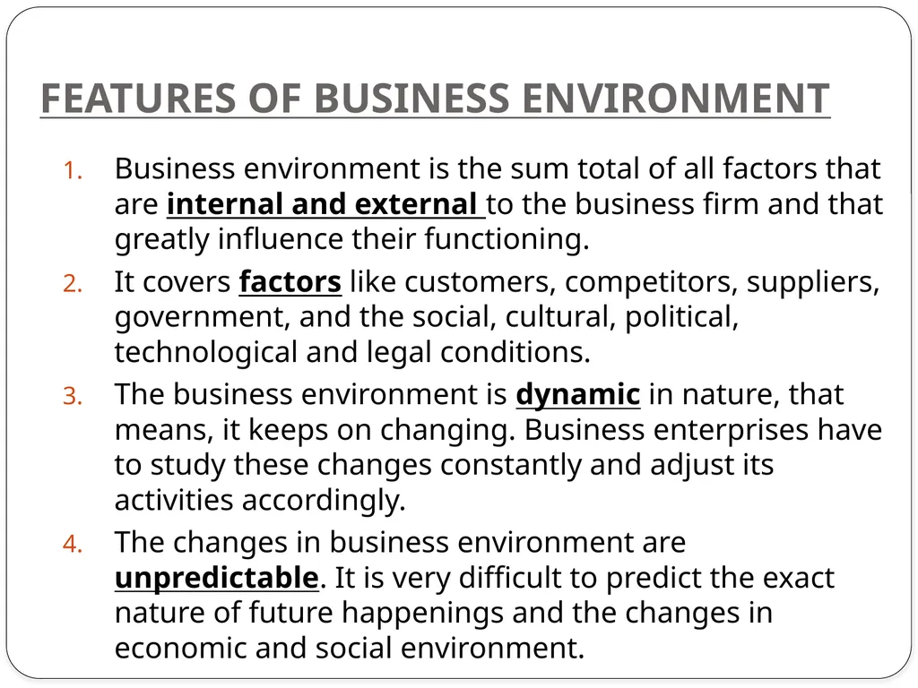Business Environment Chapter : 1 Business - slide 36 of 61