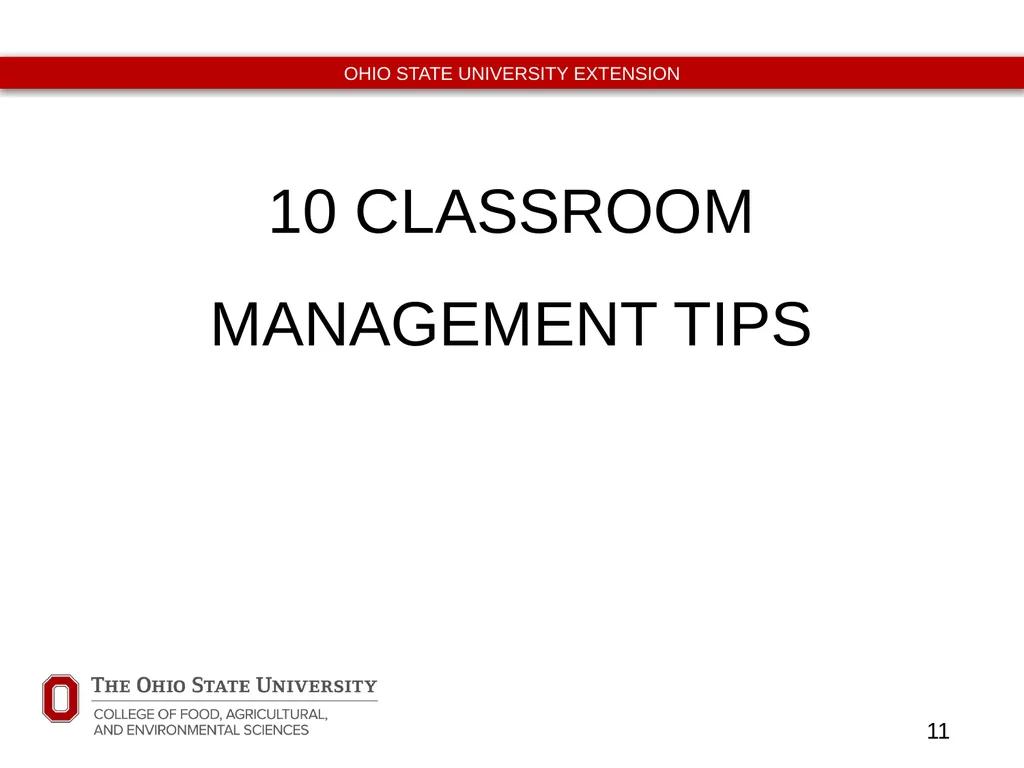 Never Let Them See You Sweat Classroom Management - slide 11 of 53