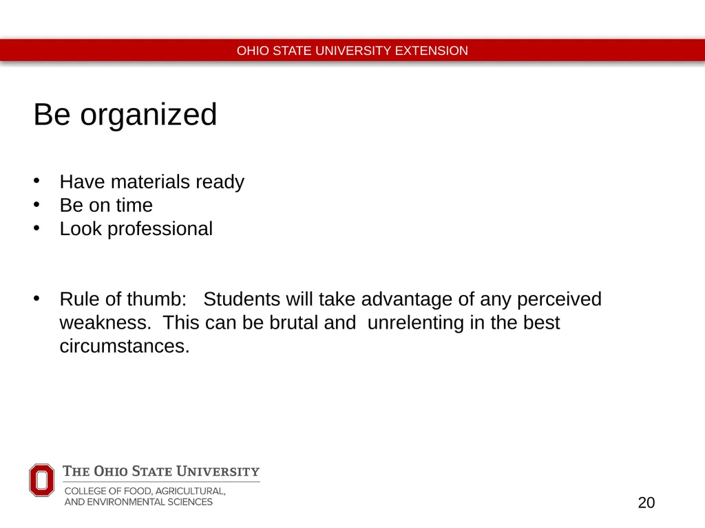 Never Let Them See You Sweat Classroom Management - slide 20 of 53