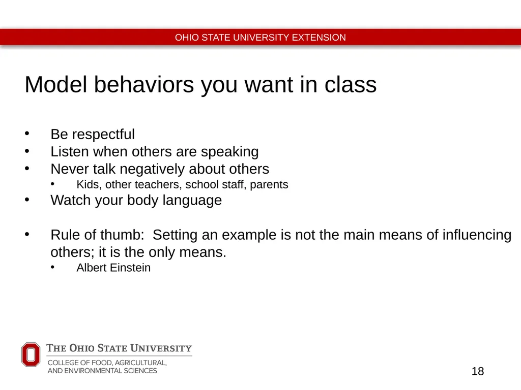 Never Let Them See You Sweat Classroom Management - slide 18 of 53