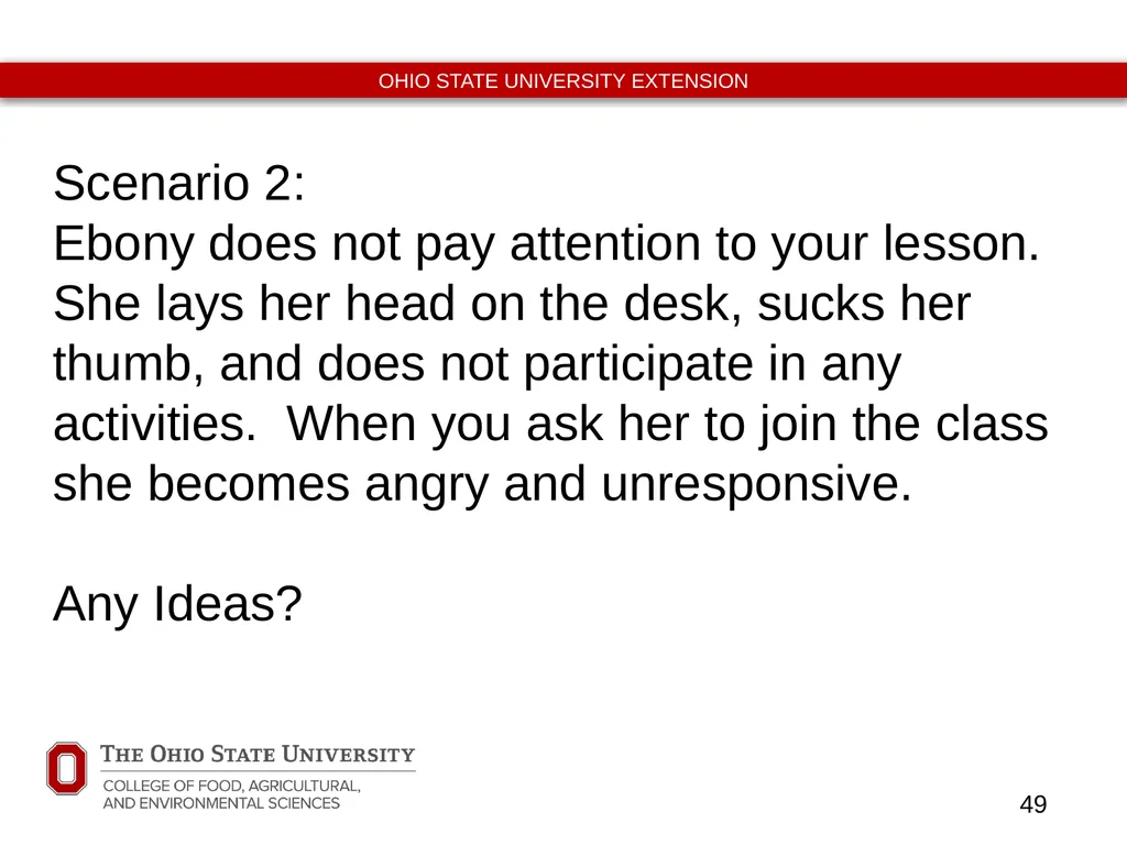 Never Let Them See You Sweat Classroom Management - slide 49 of 53