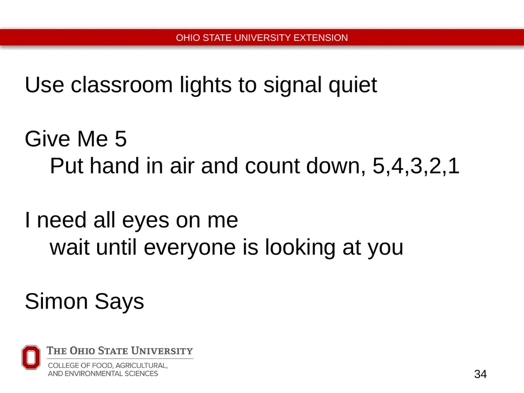 Never Let Them See You Sweat Classroom Management - slide 34 of 53