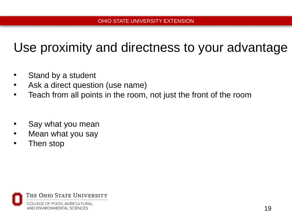 Never Let Them See You Sweat Classroom Management - slide 19 of 53