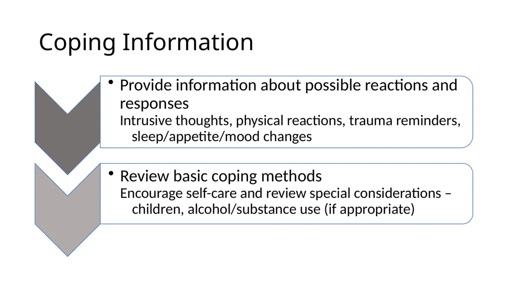 Crisis Intervention Crisis – an event where a - slide 13 of 17