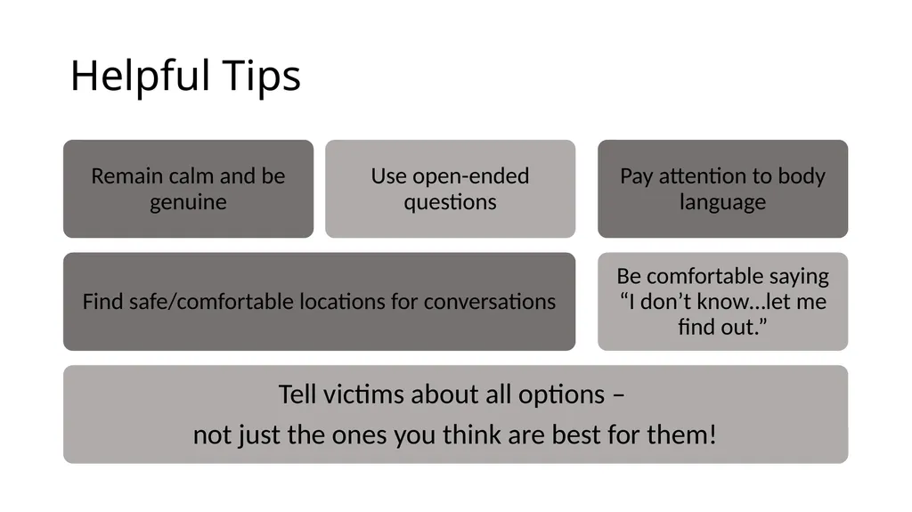 Crisis Intervention Crisis – an event where a - slide 15 of 17