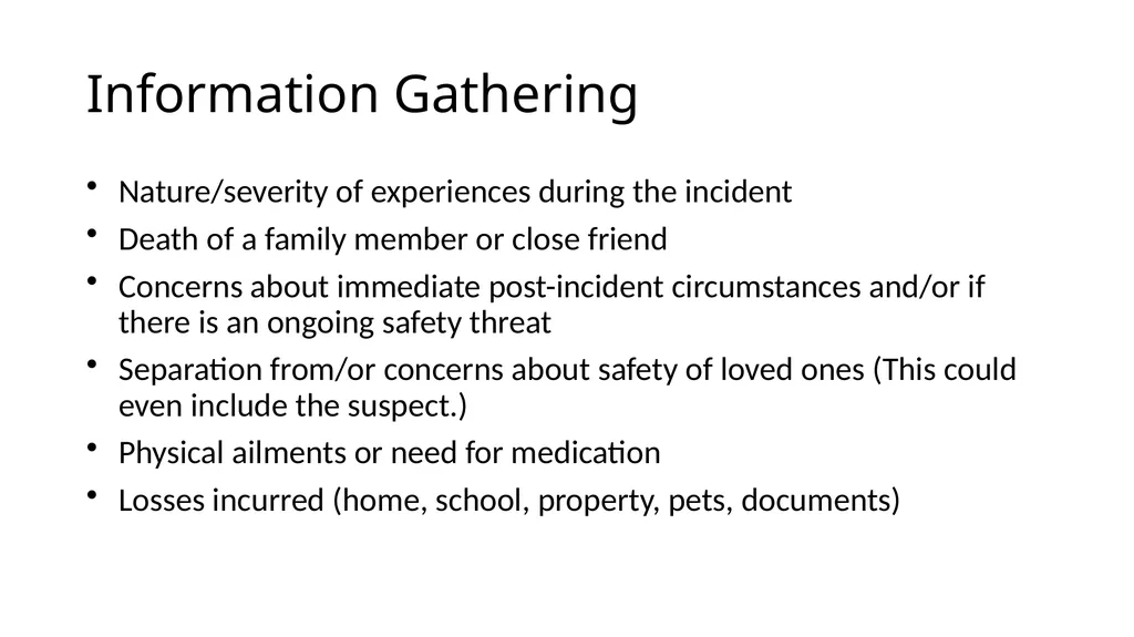 Crisis Intervention Crisis – an event where a - slide 9 of 17