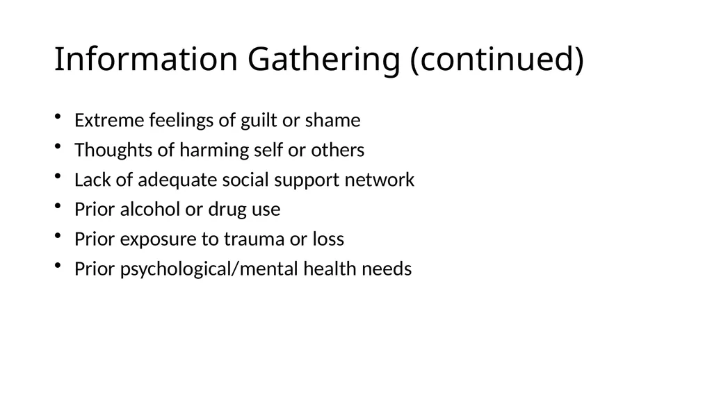 Crisis Intervention Crisis – an event where a - slide 10 of 17