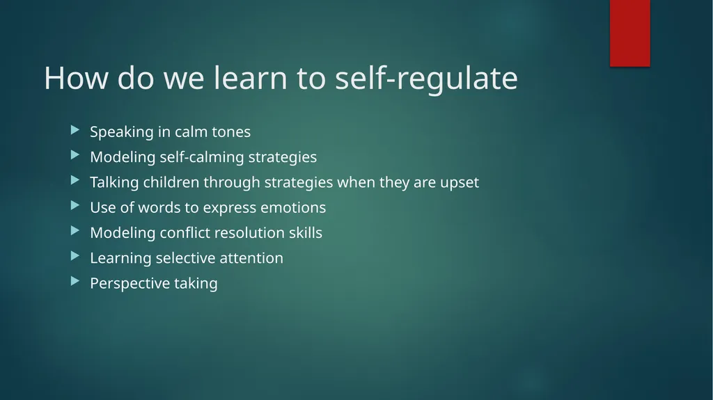 Calming Overwhelming Emotions: Strategies to Help - slide 13 of 36