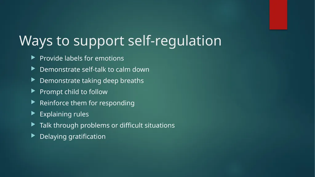 Calming Overwhelming Emotions: Strategies to Help - slide 27 of 36