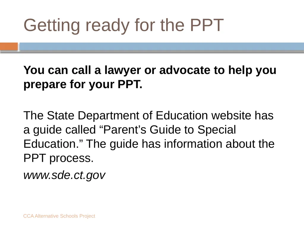 Is your school trying to force you to leave? - slide 11 of 18