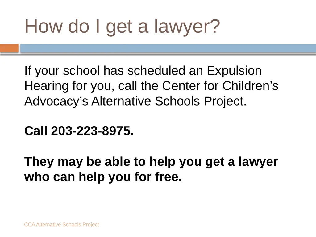 Is your school trying to force you to leave? - slide 8 of 18