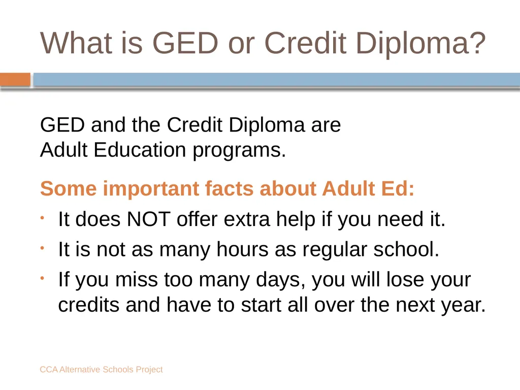 Is your school trying to force you to leave? - slide 15 of 18