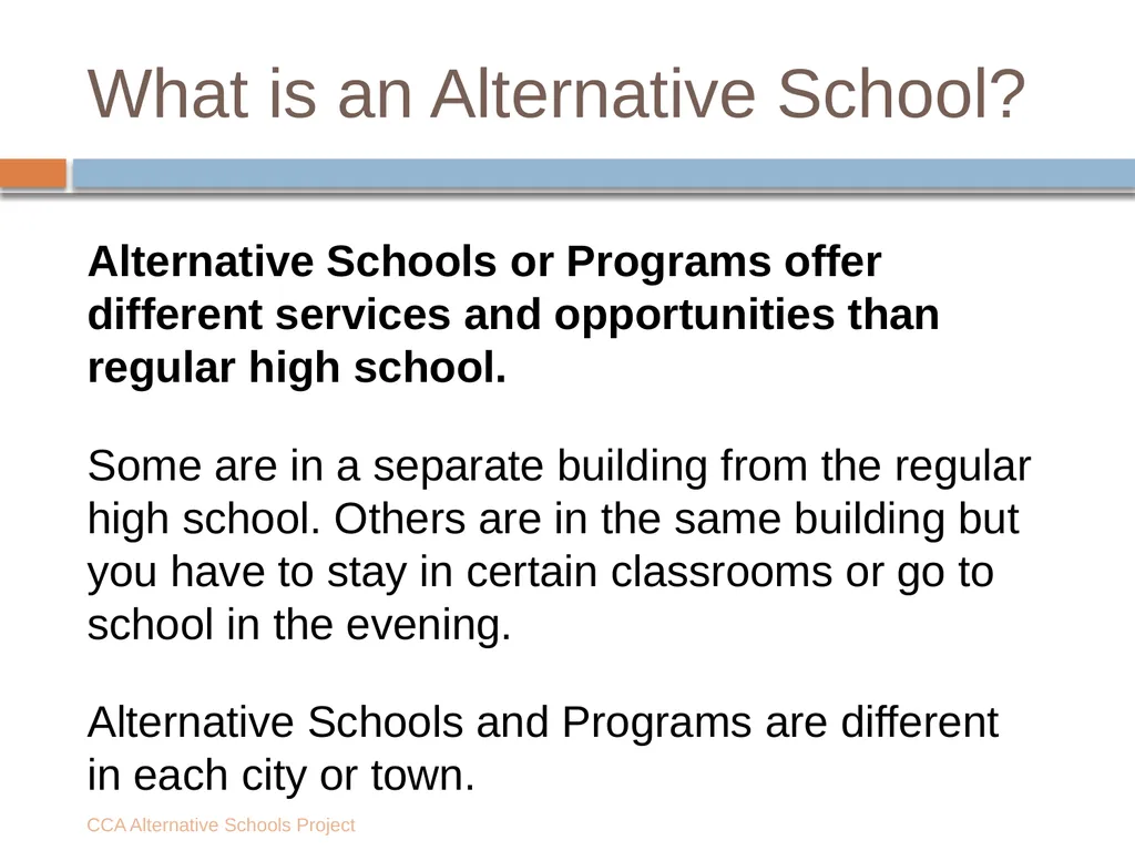 Is your school trying to force you to leave? - slide 12 of 18