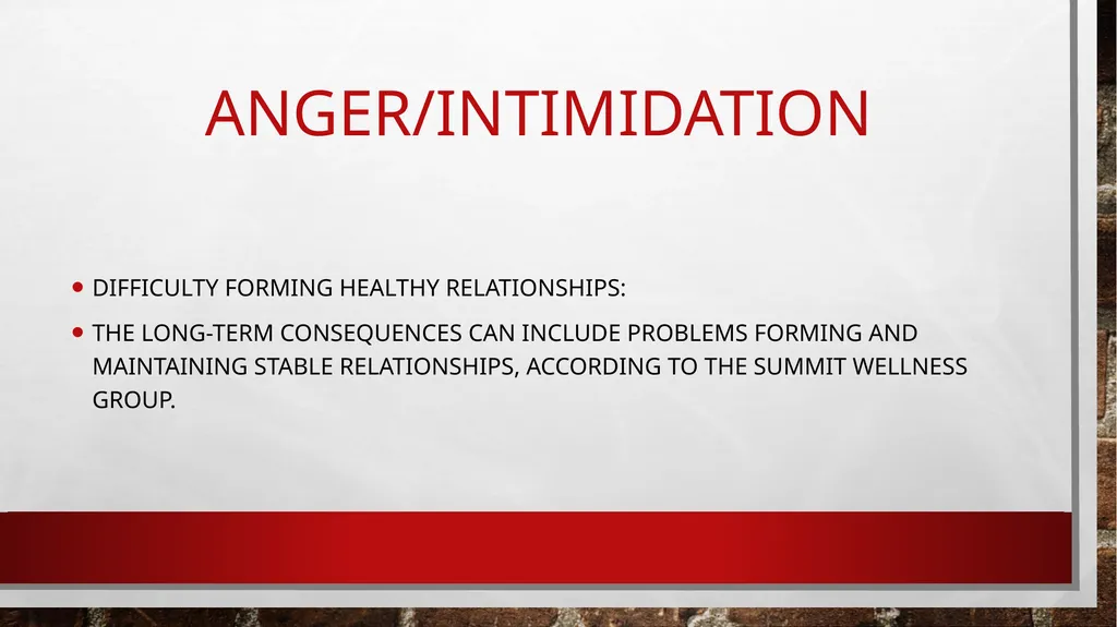 ANGER/INTIMIDATION What is anger? What makes you - slide 18 of 20