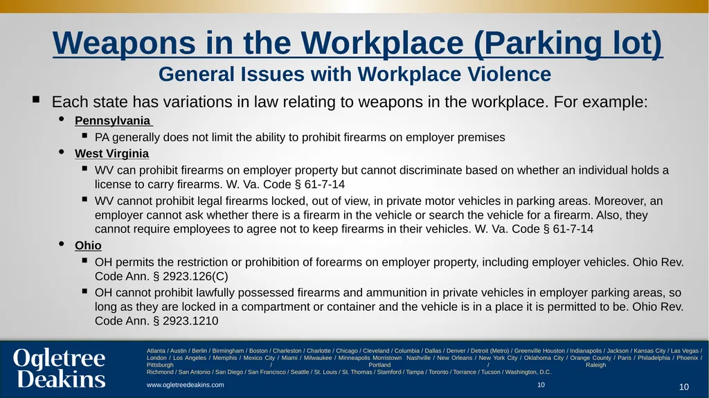 Workplace Violence ACC Presentation . - slide 10 of 29