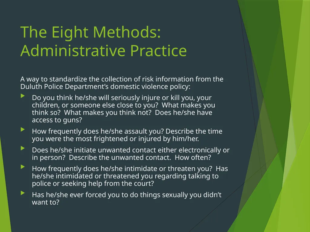 The Duluth Model, Coordinated Community Response - slide 16 of 31