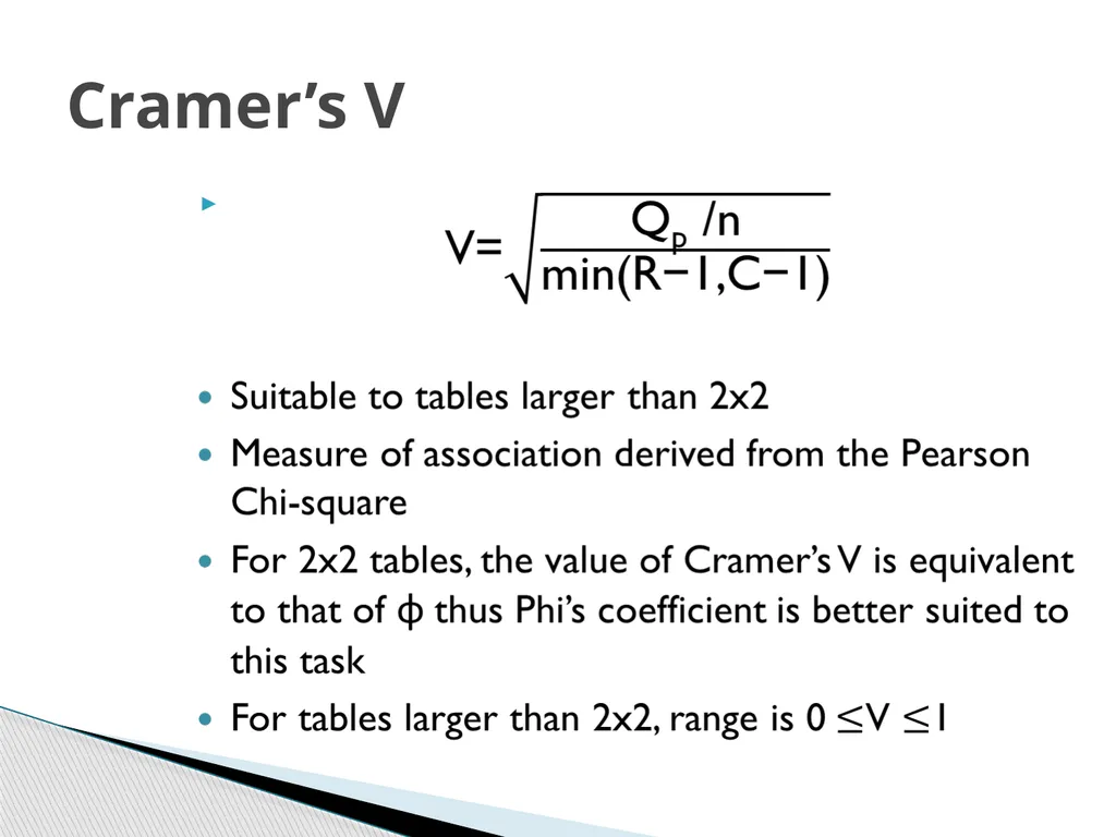 Chi-Square Test Karl Pearson introduced Chi-Square - slide 27 of 28