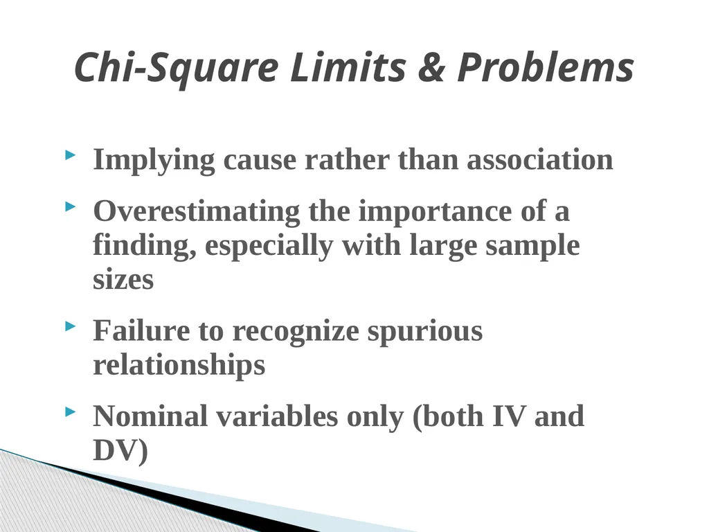 Chi-Square Test Karl Pearson introduced Chi-Square - slide 8 of 28