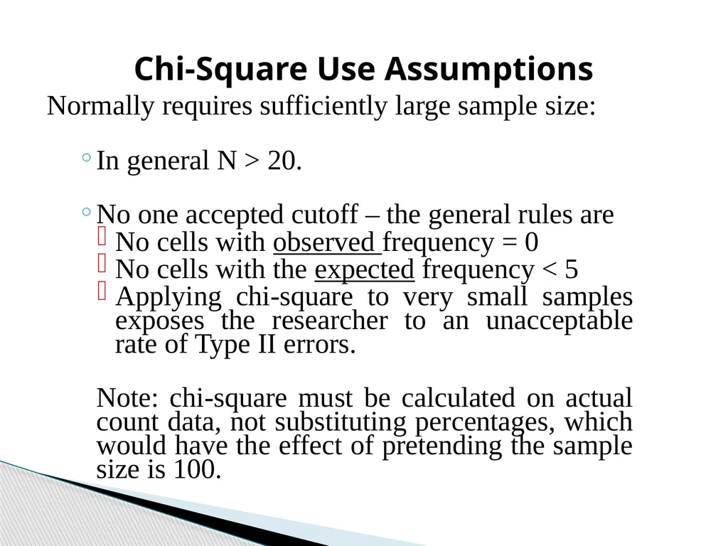 Chi-Square Test Karl Pearson introduced Chi-Square - slide 12 of 28