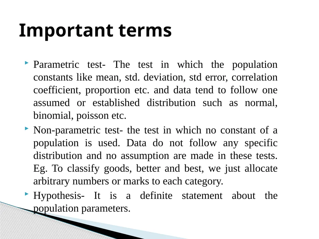 Chi-Square Test Karl Pearson introduced Chi-Square - slide 4 of 28