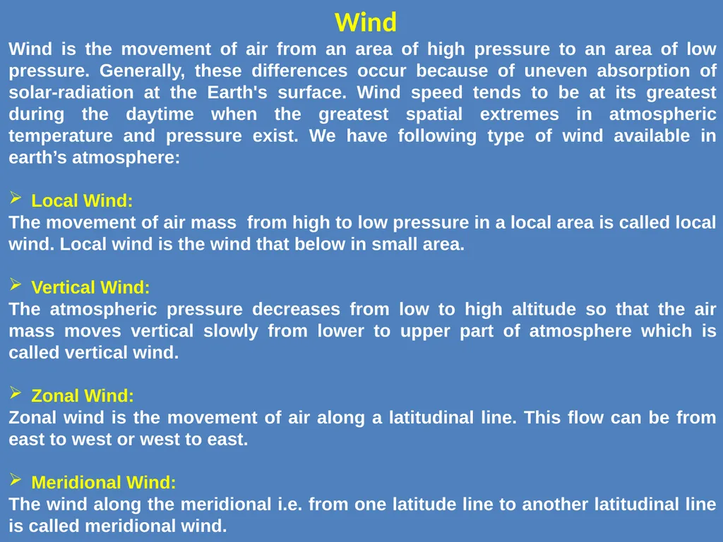 Weather Forecasting by Dr. Vinay Kumar Class- - slide 3 of 16