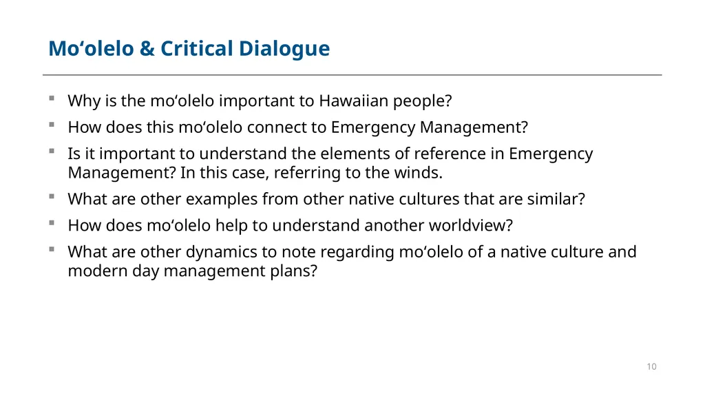 Module #8 Hawaiian Wind Names and Emergency - slide 10 of 22