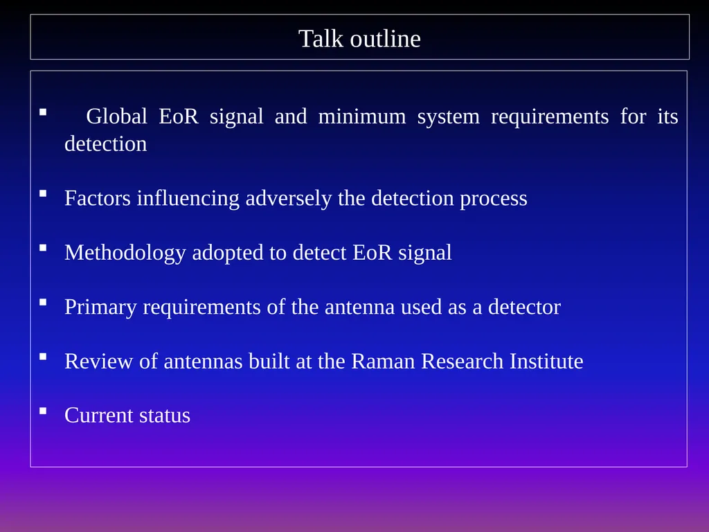 AUSTRALIA-INDIA RESEARCH & DEVELOPMENT IN RADIO - slide 2 of 18