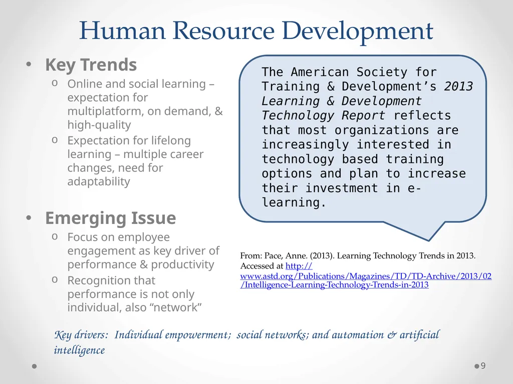 Environmental Scan State Human Resources Division - slide 9 of 14