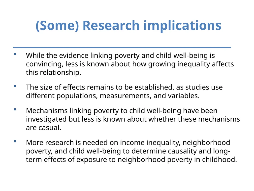 Inequality and Children’s Life Chances Mary Clare - slide 40 of 41