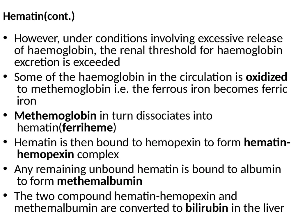 PATHOLOGICAL PIGMENTATION Lecture by Assistant - slide 11 of 23