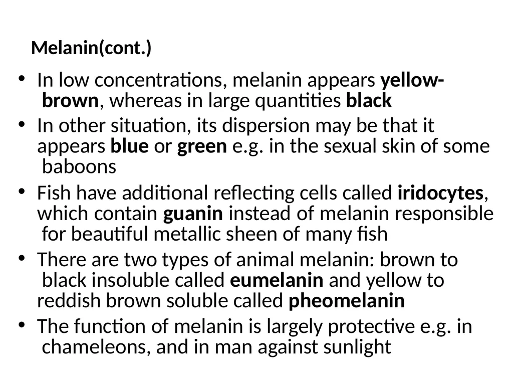 PATHOLOGICAL PIGMENTATION Lecture by Assistant - slide 6 of 23
