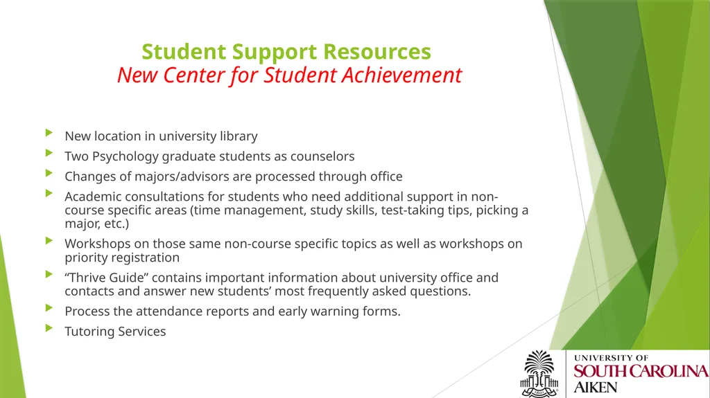 A Four-Pronged Action Plan for Retention: - slide 14 of 22