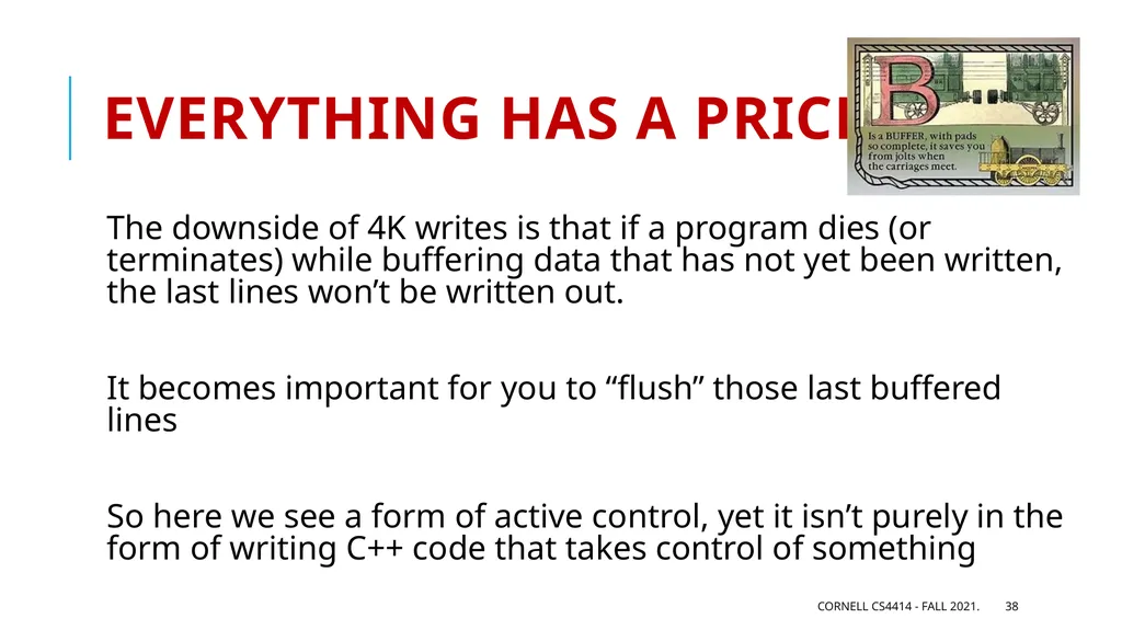 Performance: Big Picture Professor Ken Birman - slide 38 of 50
