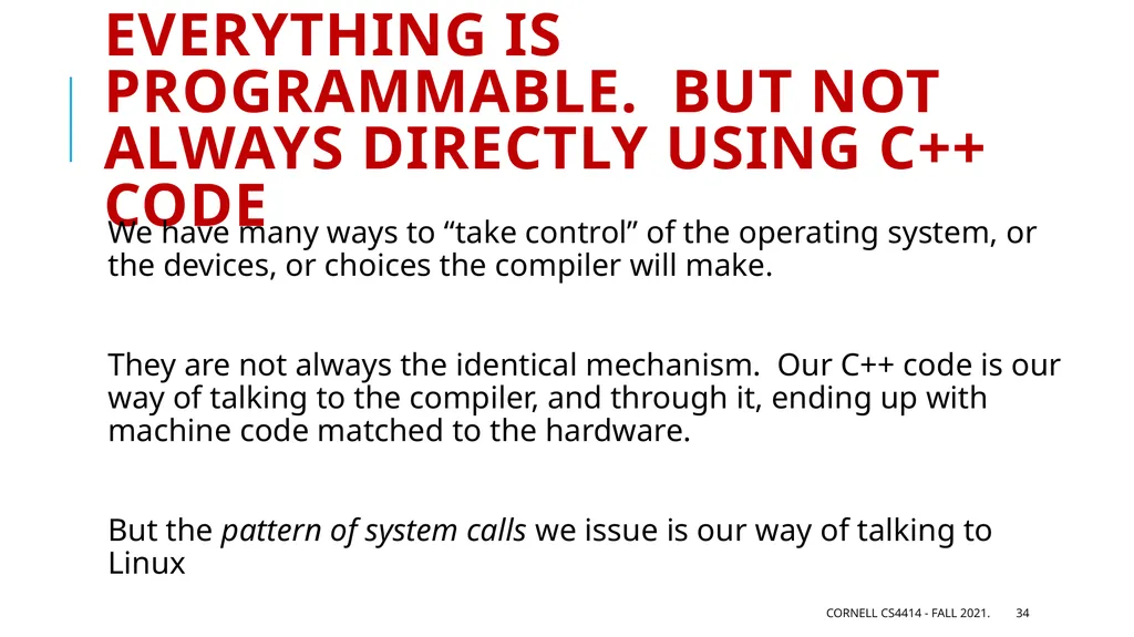 Performance: Big Picture Professor Ken Birman - slide 34 of 50