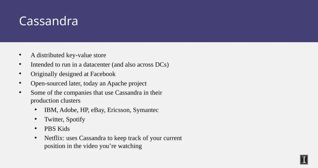 CS 525 Advanced Distributed Systems Spring 2015 - slide 13 of 82